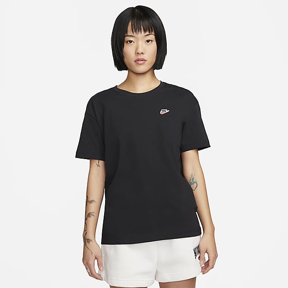 Nike t shirt donne marroni hot sale